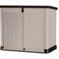 1200L Outdoor Garden Storage Shed with Wide Doors & Weatherproof Design