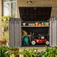 1200L Outdoor Garden Storage Shed with Wide Doors & Weatherproof Design
