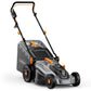 1600W Electric Lawn Mower with 42L Collection Bag & Adjustable Cutting Heights