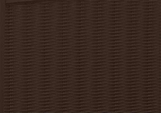 416L Outdoor Garden Storage Box with Lockable Lid & Rattan Effect Design