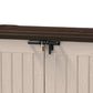 1200L Storage Shed - Beige / Brown
