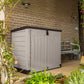 1200L Outdoor Garden Storage Shed with Wide Doors & Weatherproof Design