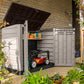 1200L Outdoor Garden Storage Shed with Wide Doors & Weatherproof Design