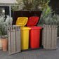 1200L Outdoor Garden Storage Shed with Wide Doors & Weatherproof Design