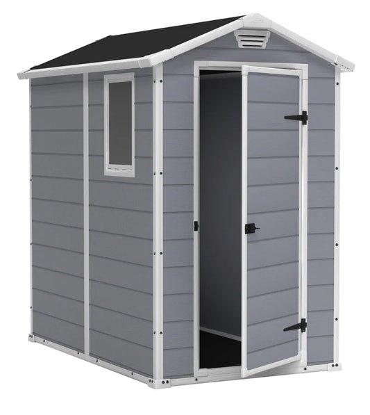 4 Ft. W X 6 Ft. D Apex Outdoor Garden Shed